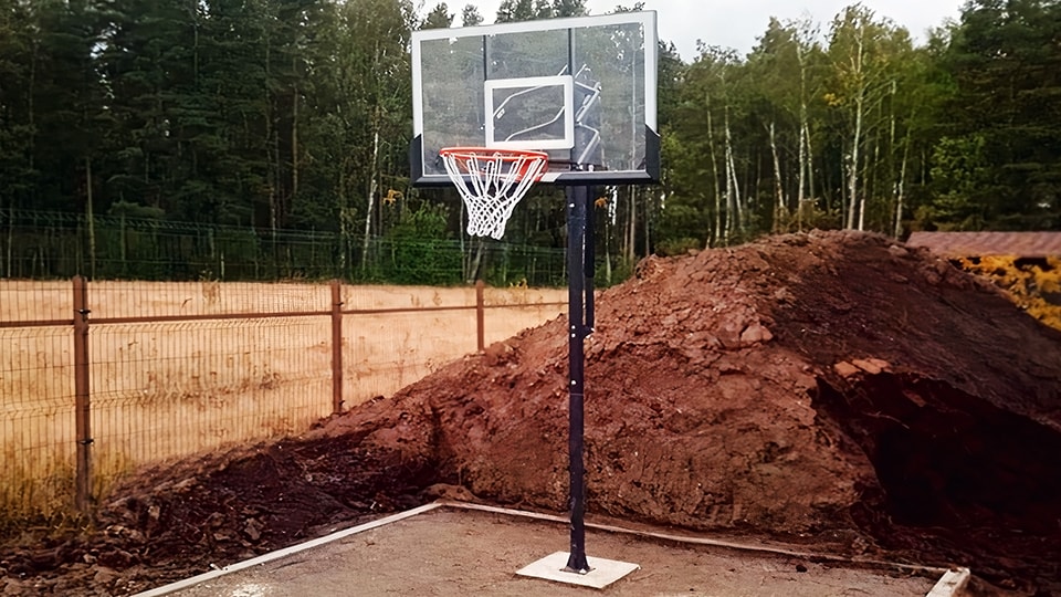Установка баскетбольных щитов и колец в Благовещенске