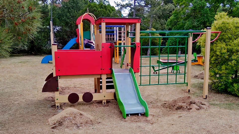 Проектирование и монтаж детских площадок для детских садов в Благовещенске
