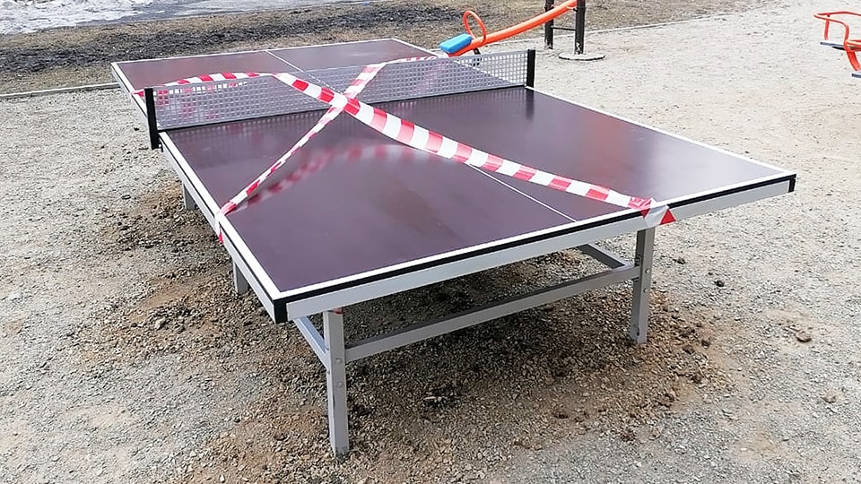 Доставка теннисных столов для улицы в Благовещенске